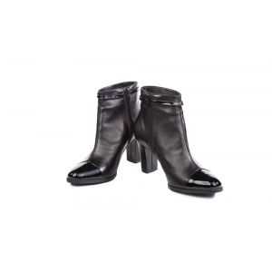 Botine din piele naturala Pantofini by fil